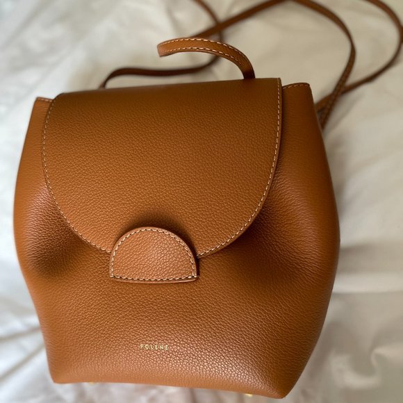 Polene Bags Auth Polene Caramel Numero Un Mini Backpack Poshmark